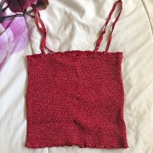 Brandy Melville Floral Tank/Tube Top